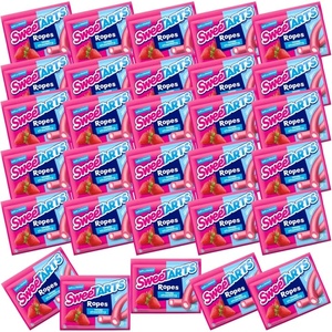 SweeTARTS Ropes Fruit Chewy Candy Variety Mix – (Pack of 30) – Perfect for Buffets, Trick-or-Treat, Easter, Birthdays, and More
