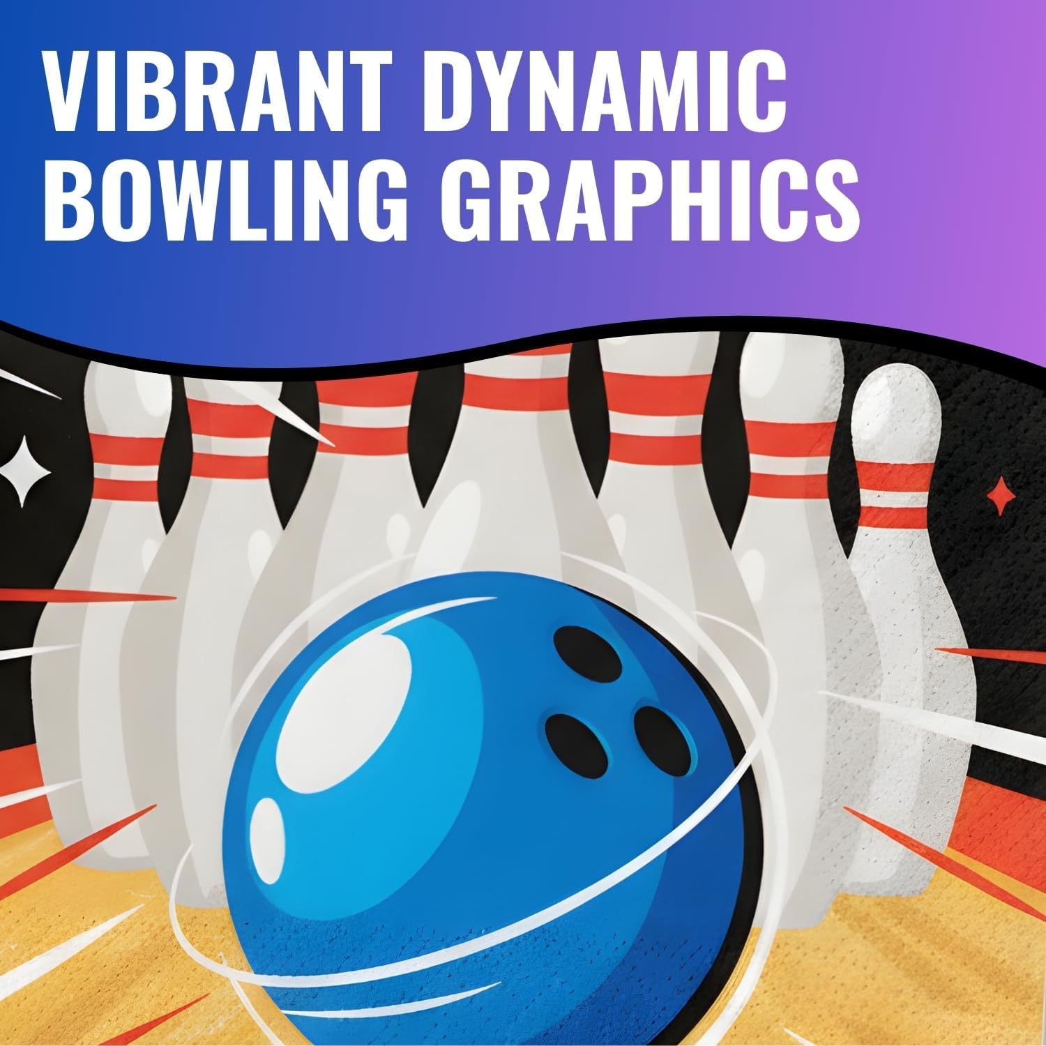 image:imageFun Express 6 12 Bowling Party Center Pin Strike Luncheon Napkins 16 Count