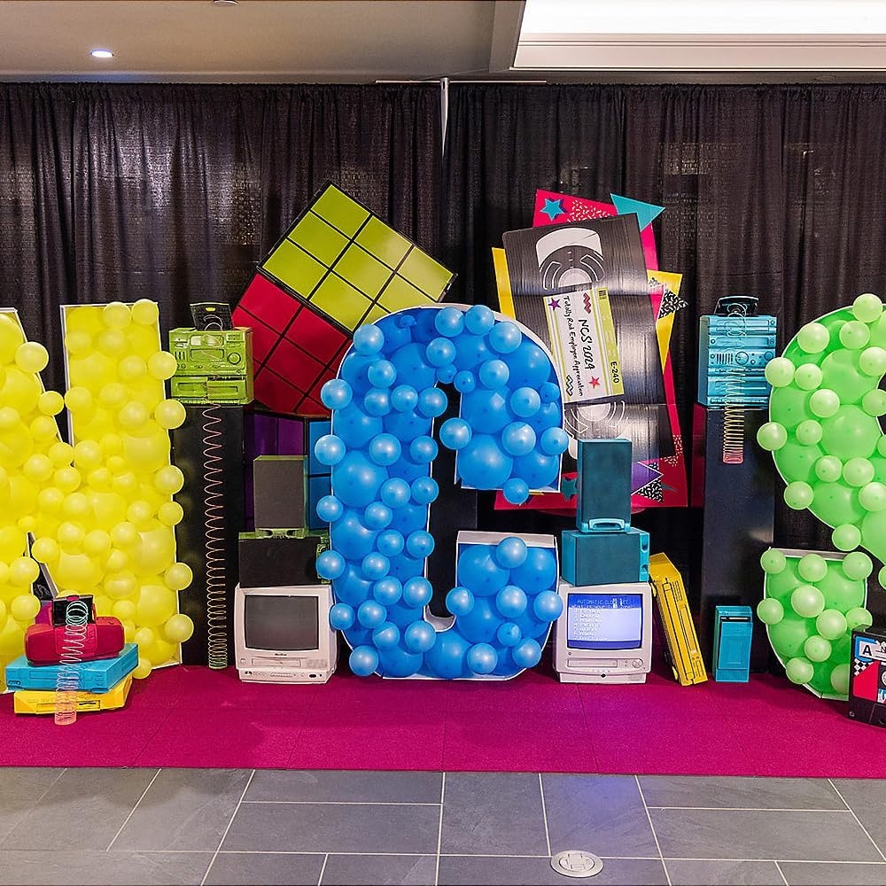 image:imageFun Express Party Favors Magic Cube Puzzle 3D Cardboard StandUp Decorations 2 Pack Large Gaming Birthday Party Supplies for Kids Teens Adults Brain Teaser Table Centerpiece Photo Backdrop
