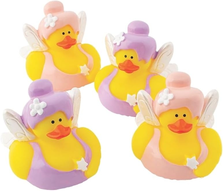 image:imageFun Express Rubber Ducks Assorted Styles 12 Pieces Birthdays Grand Events Party Favors Table Decorations Treasure Chest Supplies Fairy VBS 2026