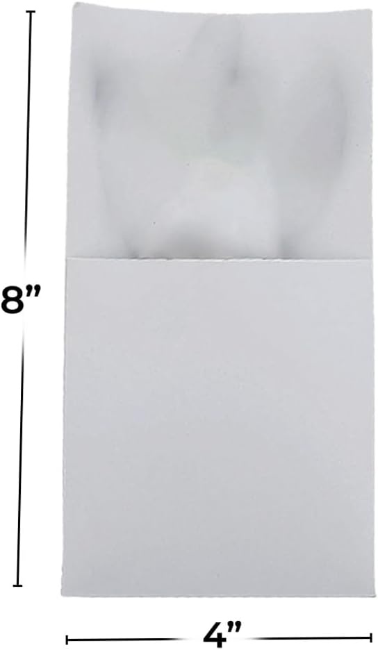 image:imageFun Express White Paper Cutlery Holder 50Pc Party Supplies 50 Pieces