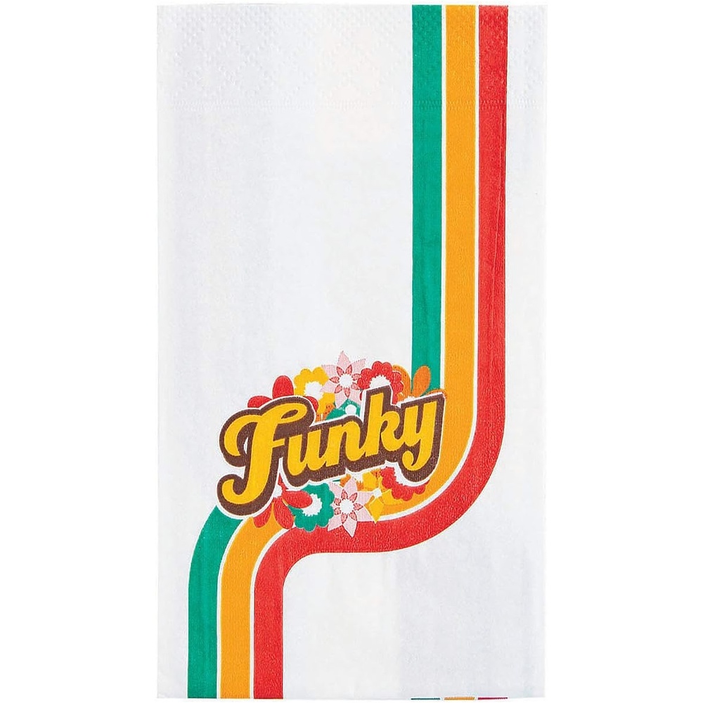 image:image70s Party Dinner Napkins Party Supplies 16 Pieces