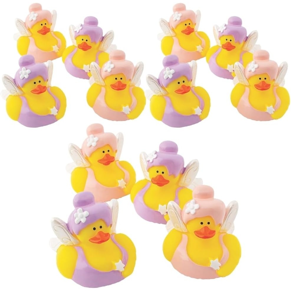 image:imageFun Express Rubber Ducks Assorted Styles 12 Pieces Birthdays Grand Events Party Favors Table Decorations Treasure Chest Supplies Fairy VBS 2026
