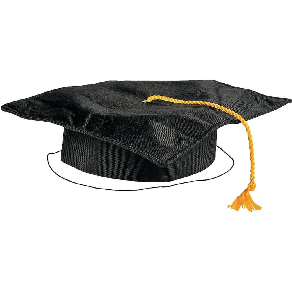 image:imageFun Express Kids Black Elementary School Graduation Mortarboard Cap with Tassle