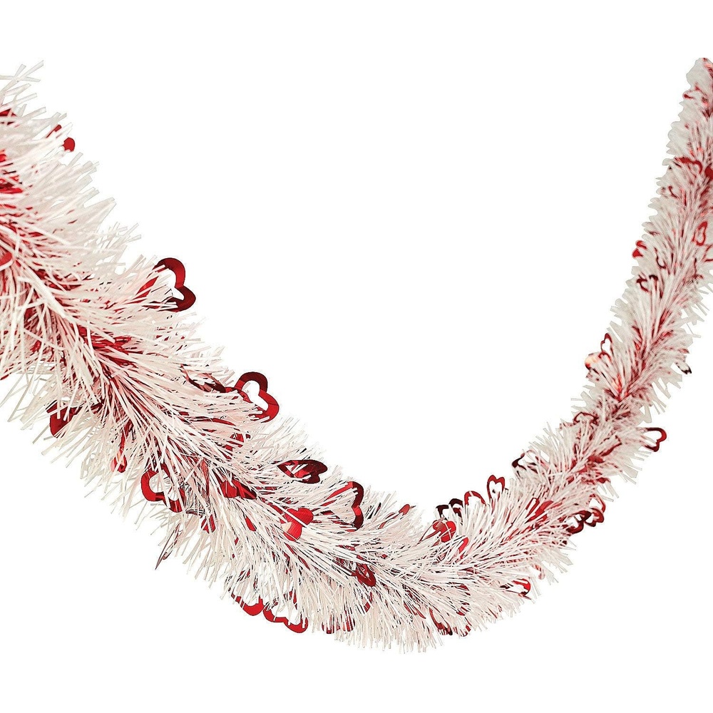image:imageFun Express Valentine Tinsel Garland WHearts
