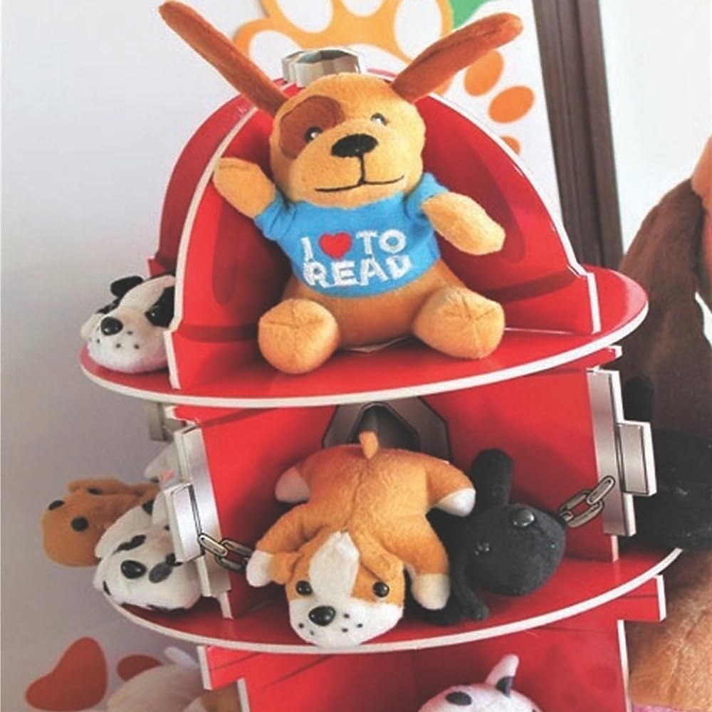 image:imageFun Express Mini Stuffed Animal Puppies Set of 12 Plush Dogs Toys Party Favors and Easter Basket Filler