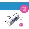 Fun Express 3 1/4″ Man of God Metal Flashlight Keychains with Card for 12