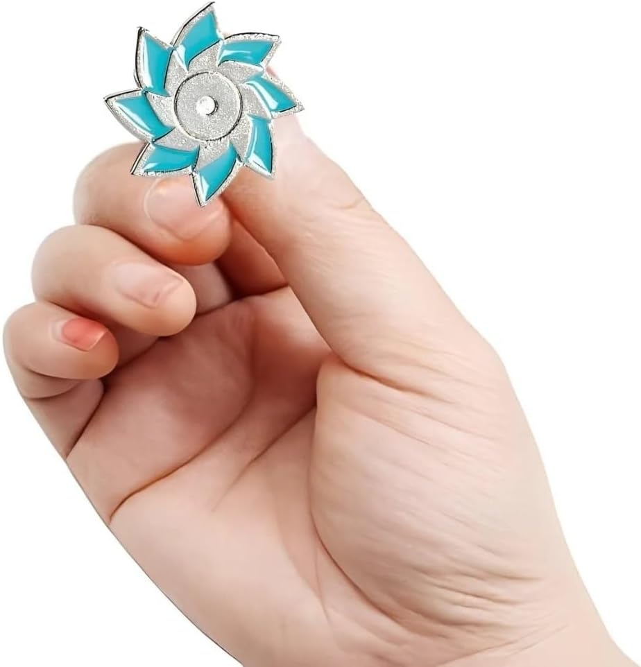 image:imageFun Express Child Abuse Awareness Pinwheel Pin on Card Support amp Raise Awareness for Child Abuse Prevention Thoughtful Pin amp Card Sets for Fundraisers amp Advocacy 12 Pieces