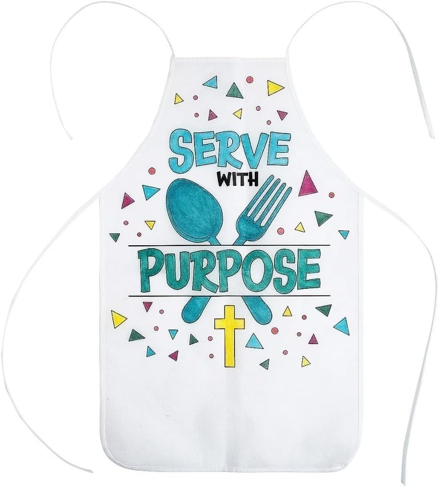 image:imageFun Express Color Your Own Food Truck VBS Aprons VBS Vacation Bible School SuppliesDecor 12 Pieces