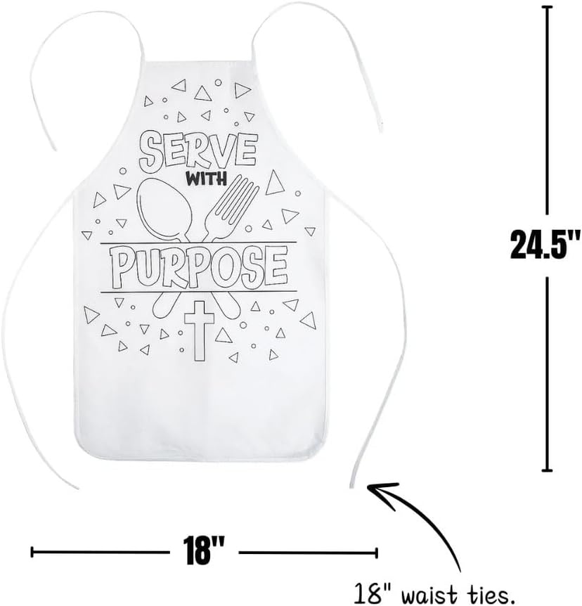 image:imageFun Express Color Your Own Food Truck VBS Aprons VBS Vacation Bible School SuppliesDecor 12 Pieces