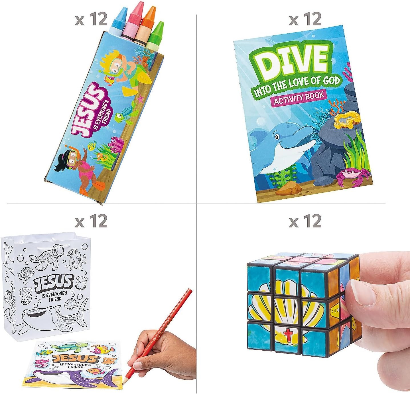 image:imageFun Express Constellation Hanging Sign Craft Kit Makes 12 Vacation Bible School VBS 2026