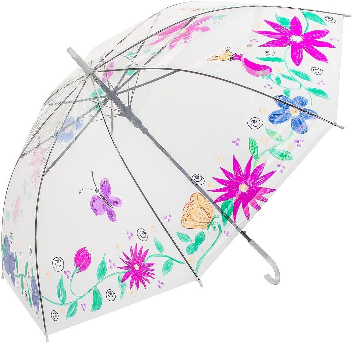 image:imageFun Express DIY Plastic Umbrella 6 Pieces