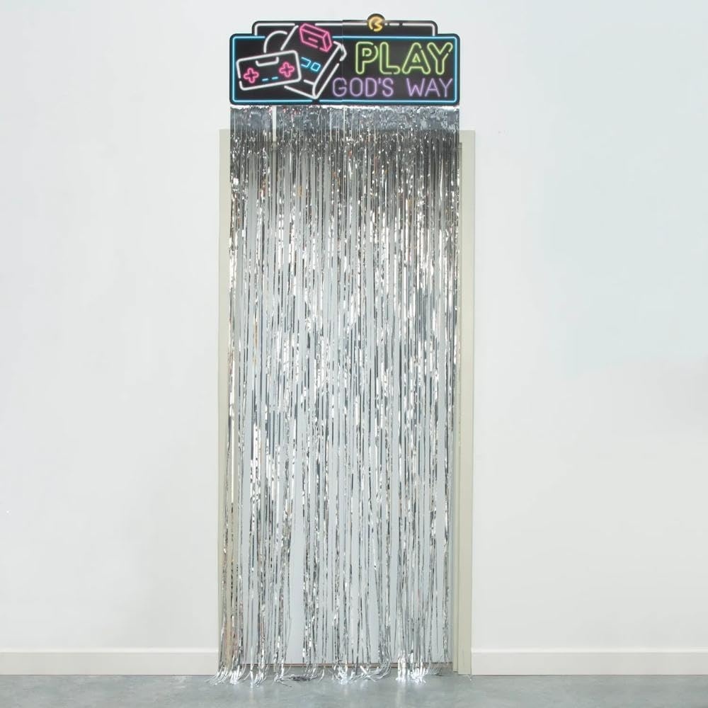 image:imageFun Express Arcade Game VBS Door Curtain with Banner