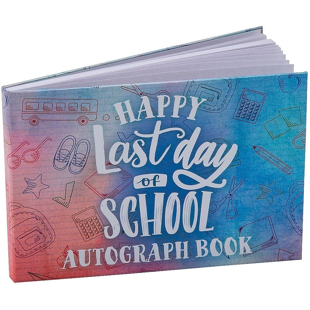 image:imageFun Express Last Day of School Autograph Notebooks  12 Pc