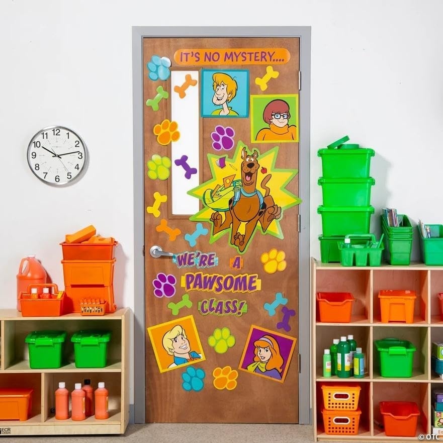 image:imageFun Express ScoobyDoo Pawsome Class Classroom Door Decorating Kit 31 Pieces