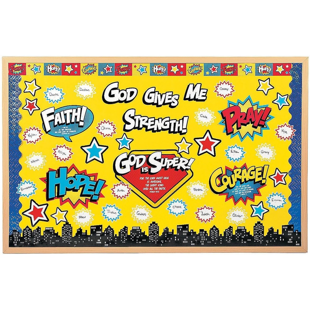 image:imageReligious Superhero Bb Set 1 Piece Educational and Learning Activities for Kids Yellow