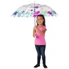 Fun Express DIY Plastic Umbrella, 6 Pieces