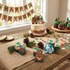 Woodland Animals Moose, Bear & Wolf Backpack Clips – 2.25″–2.75″ Rubber Charms (12 Pieces) – Nature-Themed Party Favors, Classroom Rewards & Wildlife Gifts for Kids’ Backpacks, Keychains & Totes