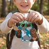 Woodland Animals Moose, Bear & Wolf Backpack Clips – 2.25″–2.75″ Rubber Charms (12 Pieces) – Nature-Themed Party Favors, Classroom Rewards & Wildlife Gifts for Kids’ Backpacks, Keychains & Totes