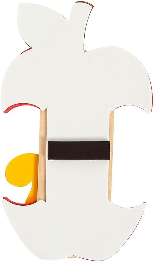 image:imageFun Express Apple Core Craft Stick Magnet Craft Kit Craft Kits 12 Pieces