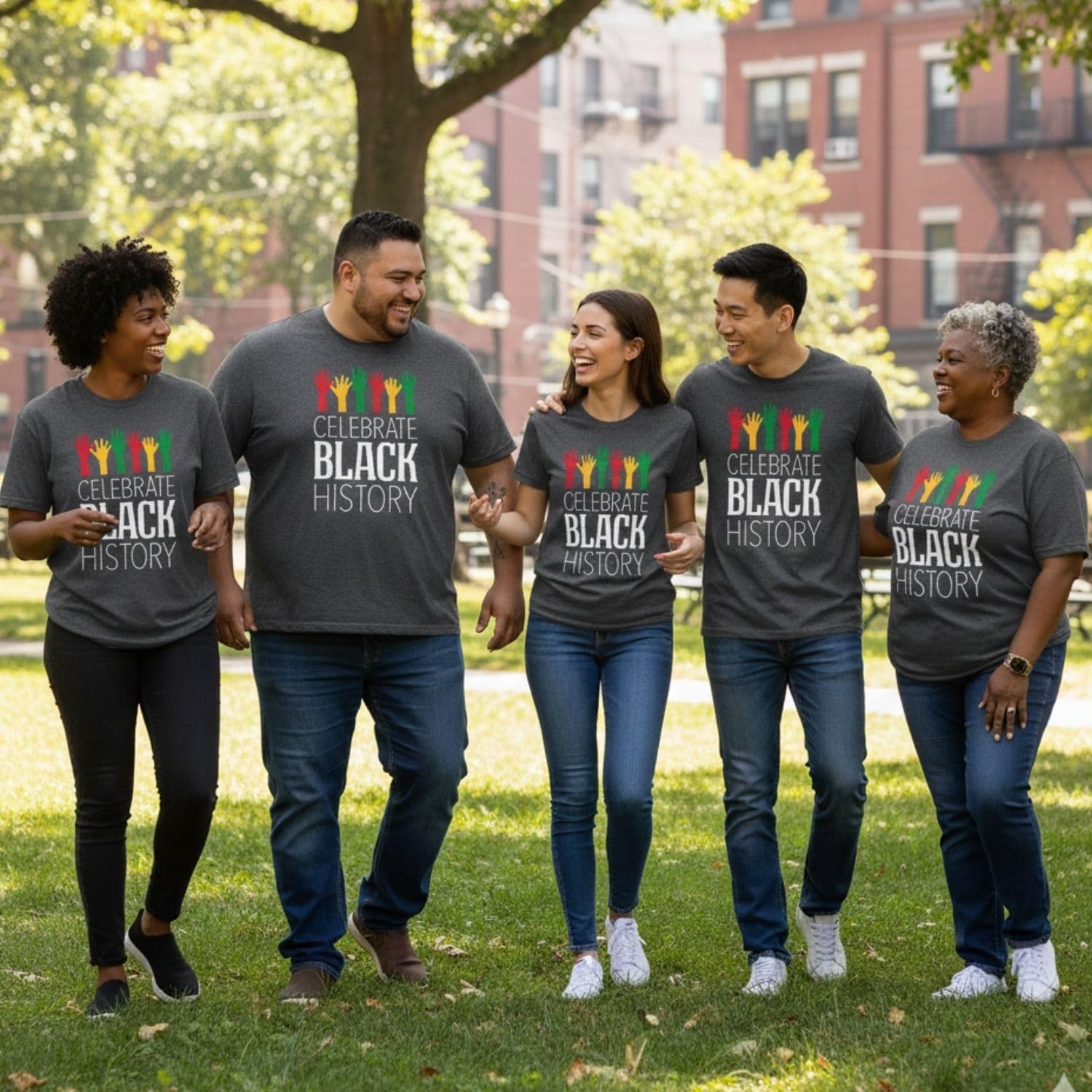 image:imageFun Express Celebrate Black History Adults TShirt Medium