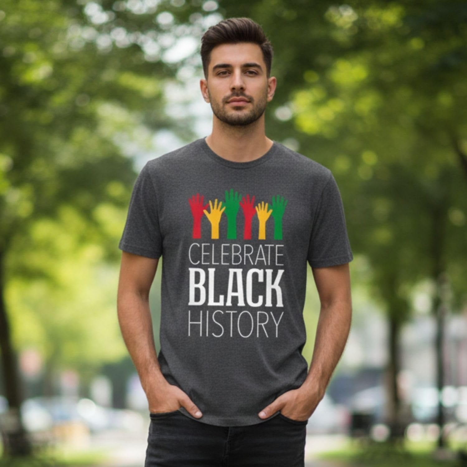 image:imageFun Express Celebrate Black History Adults TShirt Medium