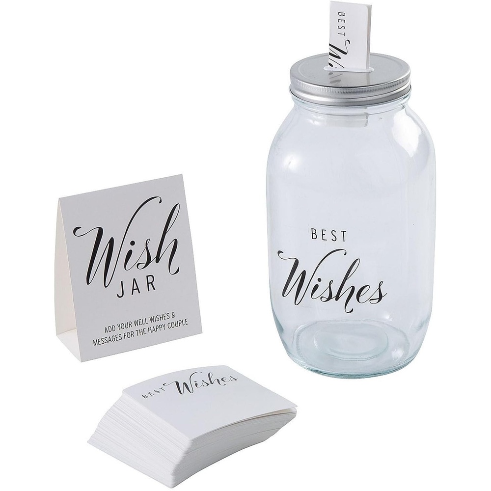 image:imageFun Express Best Wishes Guest Book Jar Set 102 Piece