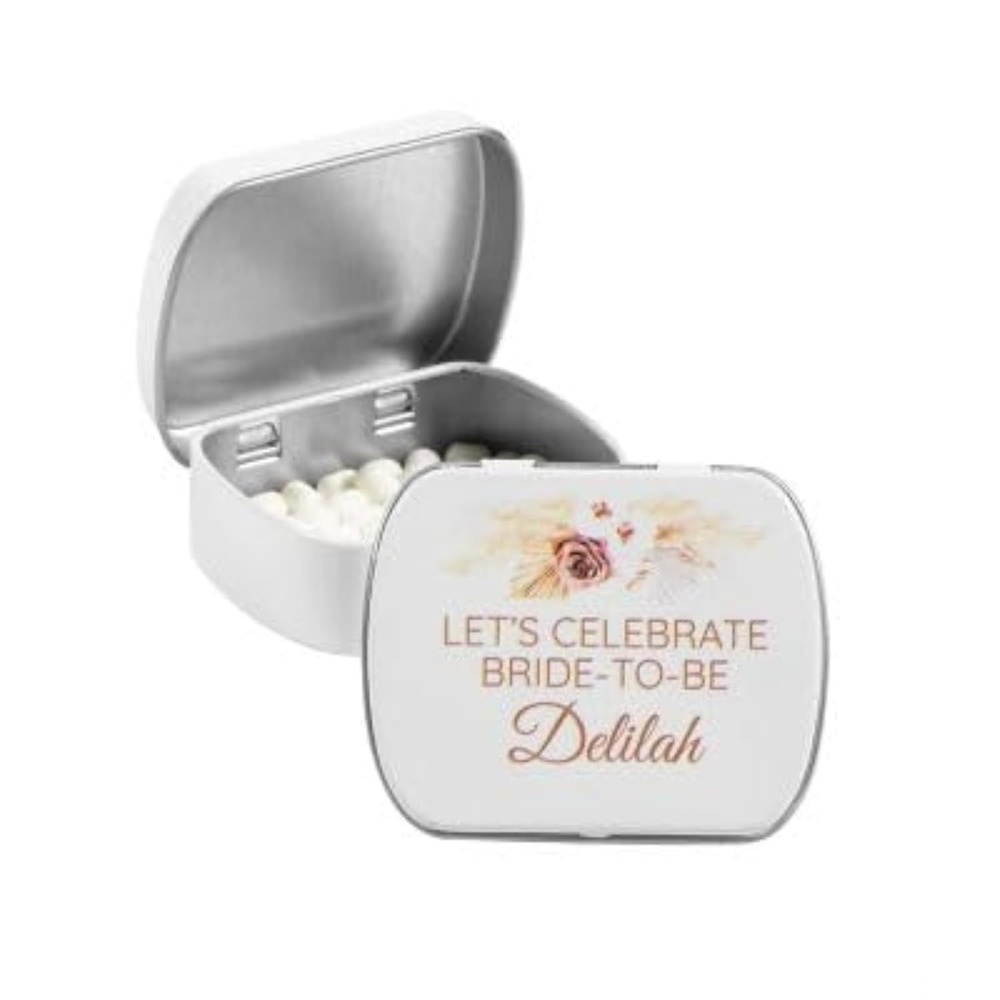 image:imageFun Express Personalized Boho Mint Tins 24 Pieces