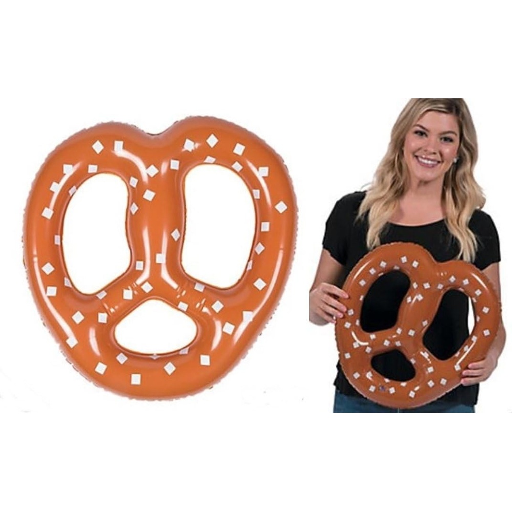 image:imageInflatable Oktoberfest Pretzels Set of 12 October Fest Party Decor and Supplies