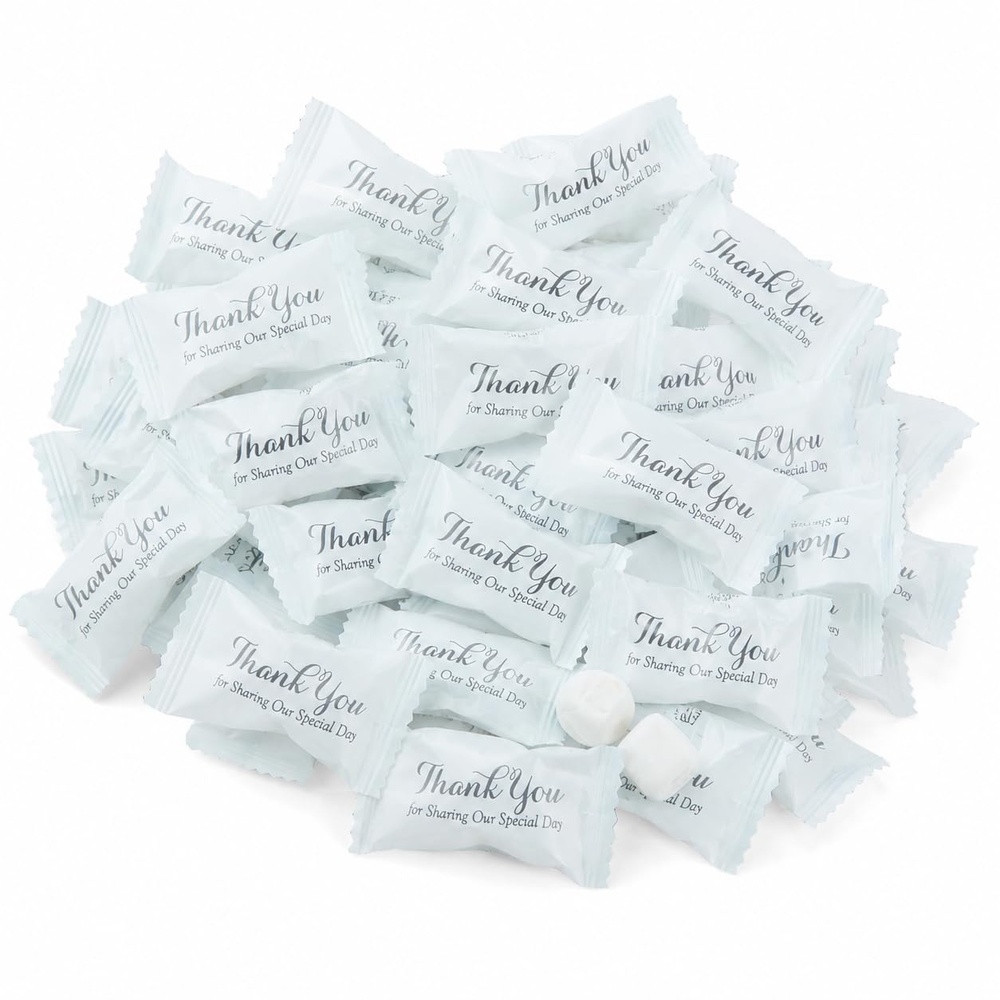 image:imageThank You For Sharing our Special Day Buttermints 108 mints Wedding Candy Pack of 214 Ounce Pack of 1