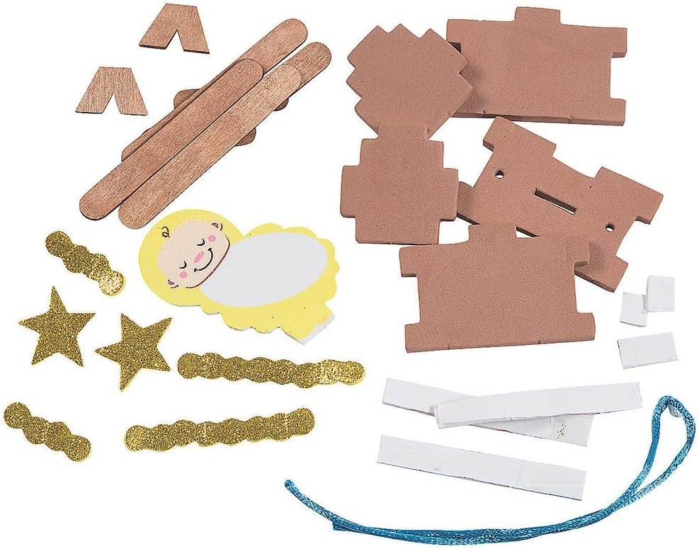 image:imageBaby Jesus 3D Ornament Craft Kit Crafts for Kids and Fun Home Activities