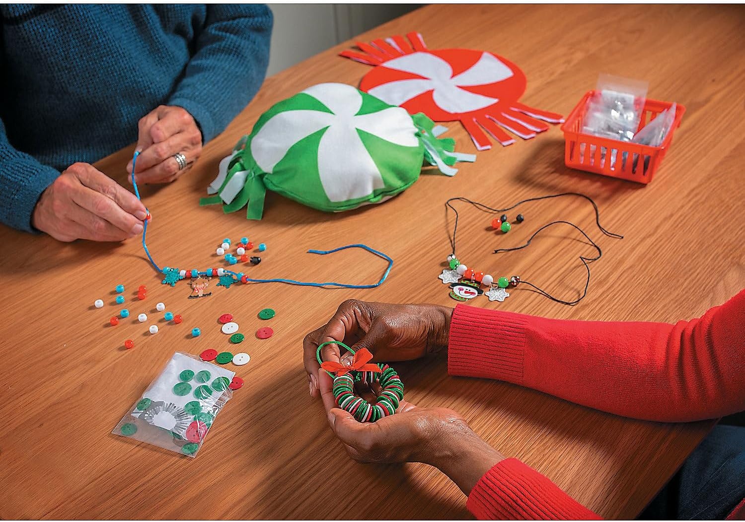 image:imageFleece Tied Candy Pillow Craft Kit Crafts for Kids and Fun Home Activities