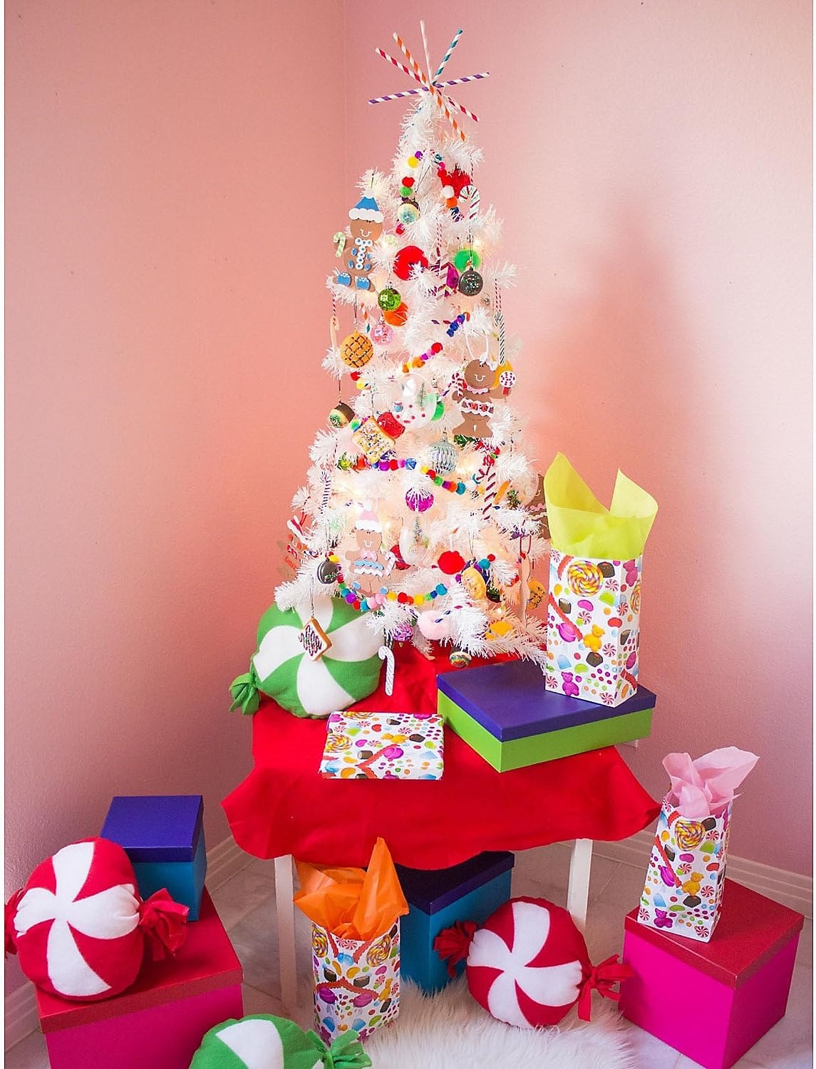 image:imageFleece Tied Candy Pillow Craft Kit Crafts for Kids and Fun Home Activities