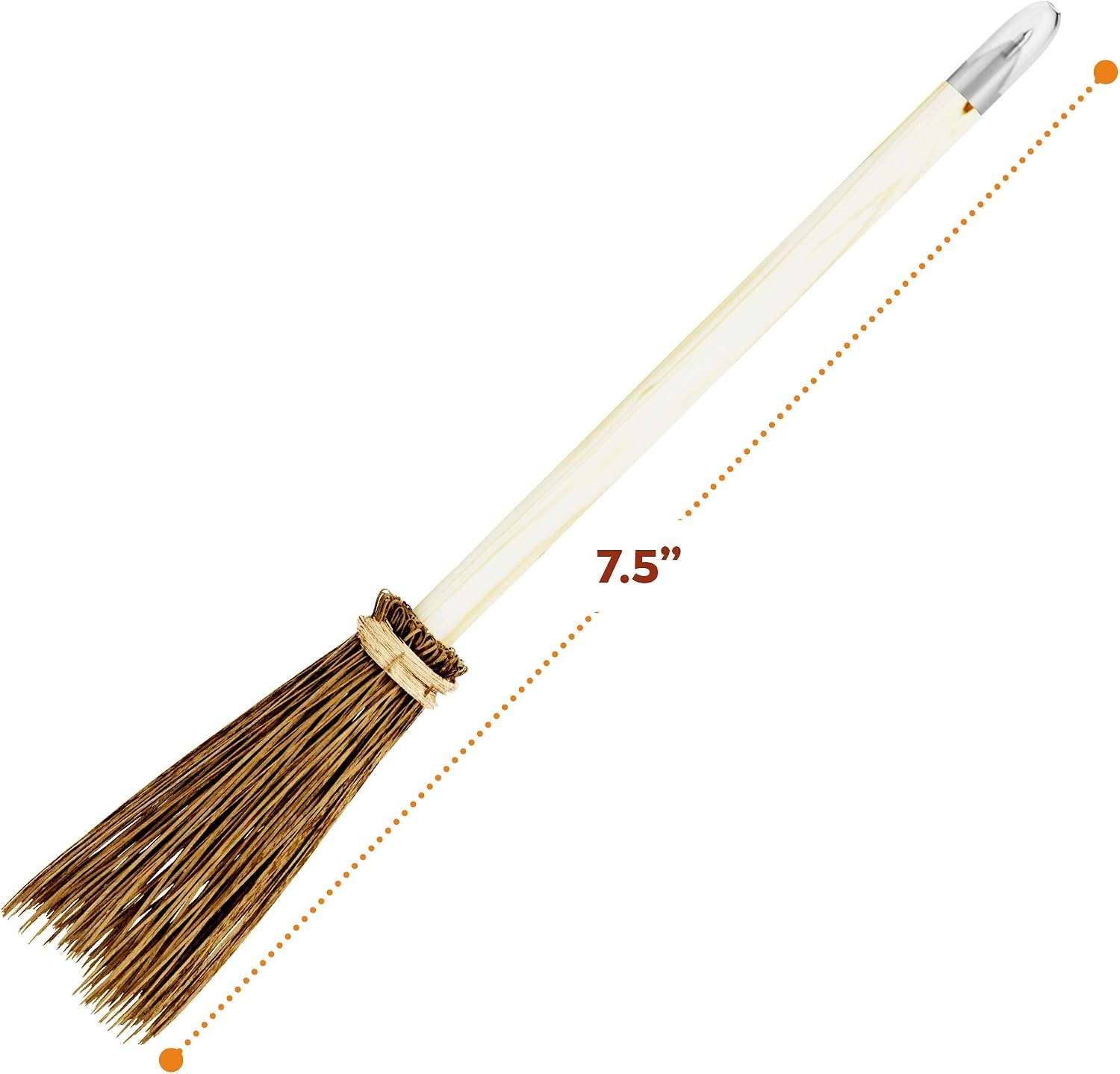image:imageFun Express Wood Witchs Broom Novelty Pens 2Pack 48 Count Great for HalloweenThemed Costumes Parties and Activities