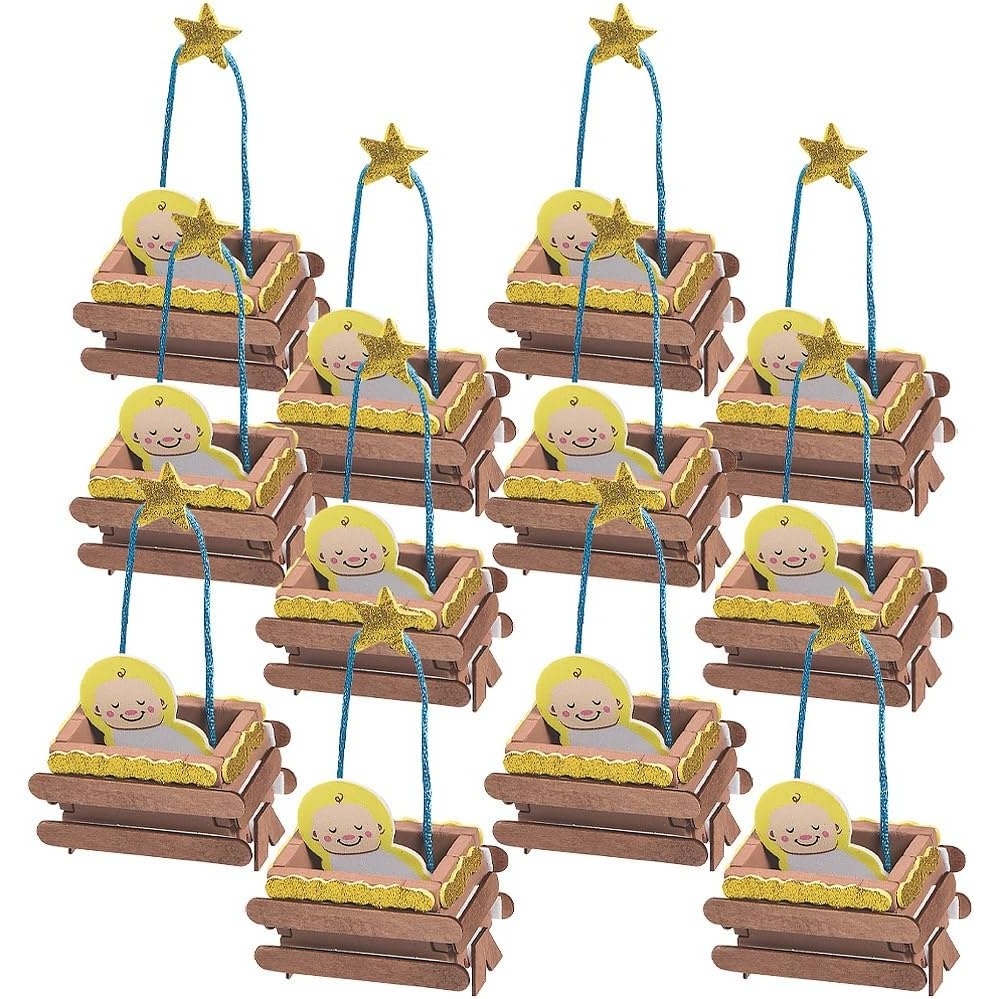 image:imageBaby Jesus 3D Ornament Craft Kit Crafts for Kids and Fun Home Activities