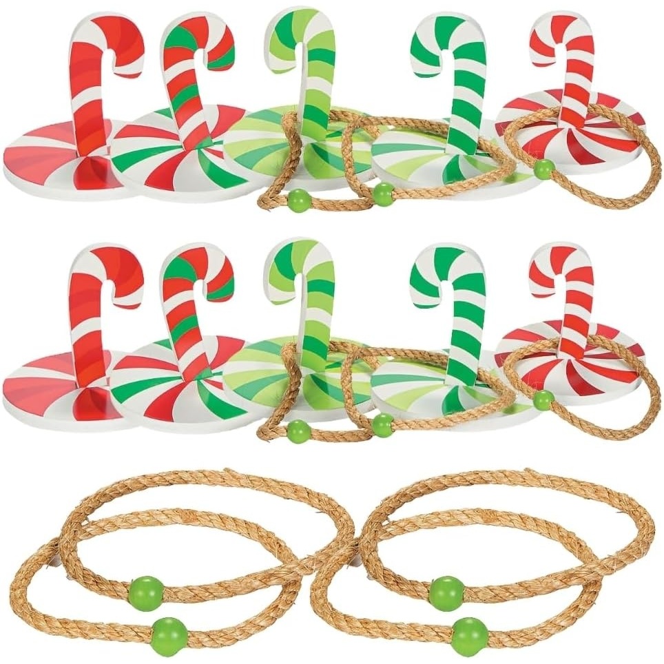 image:imageFun Express Candy Cane Ring Tpss Games 10 Piece