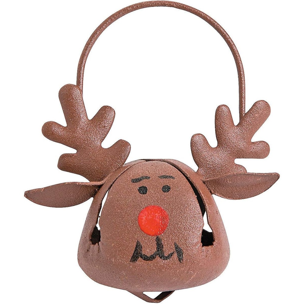 image:imageFun Express Reindeer Jingle Bells Christmas Ornament