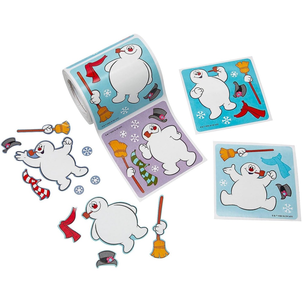 image:imageMini Frosty The Snowman MakeaSnowman Sticker Roll 100 Pieces