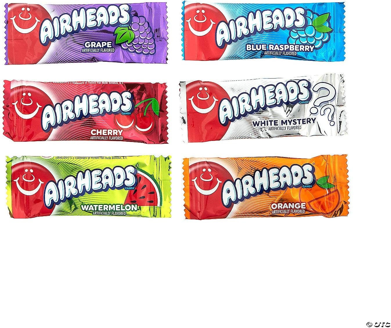 image:imageAir Heads Mini Bars 80 pieces Bulk Soft amp Chewy Candy