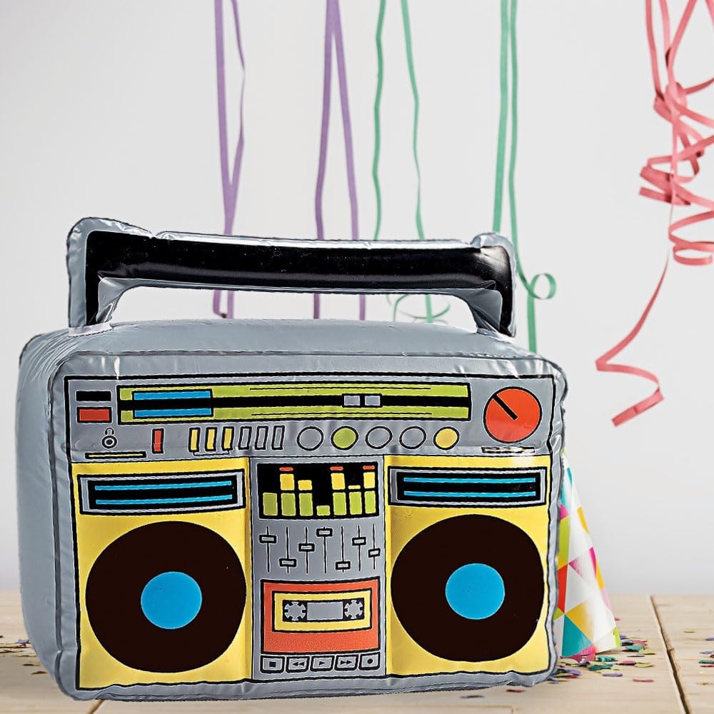 image:imageFun Express Inflatable Boom Box Toys Inflates Inflatable Decor 1 Piece