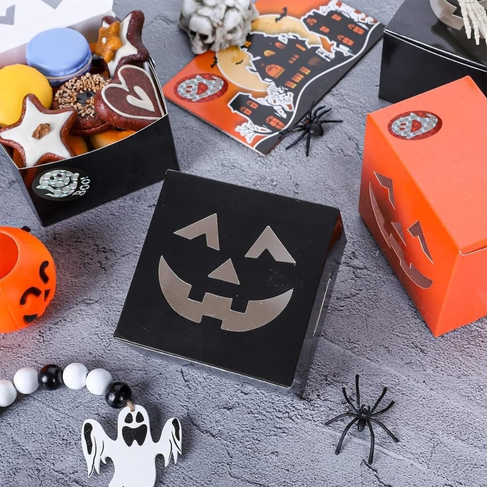image:imageFun Express Prism Ghost Roll Stickers for Halloween Stationery Stickers Stickers Roll Halloween 1 Piece