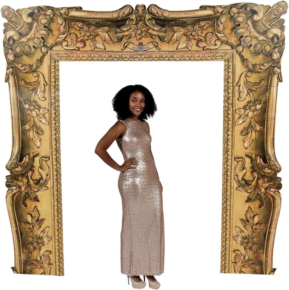 image:imageFun Express Masquerade Ball Arch 8 feet x 8 feet Large Event Party Decor VBS Vacation Bible School SuppliesDecor