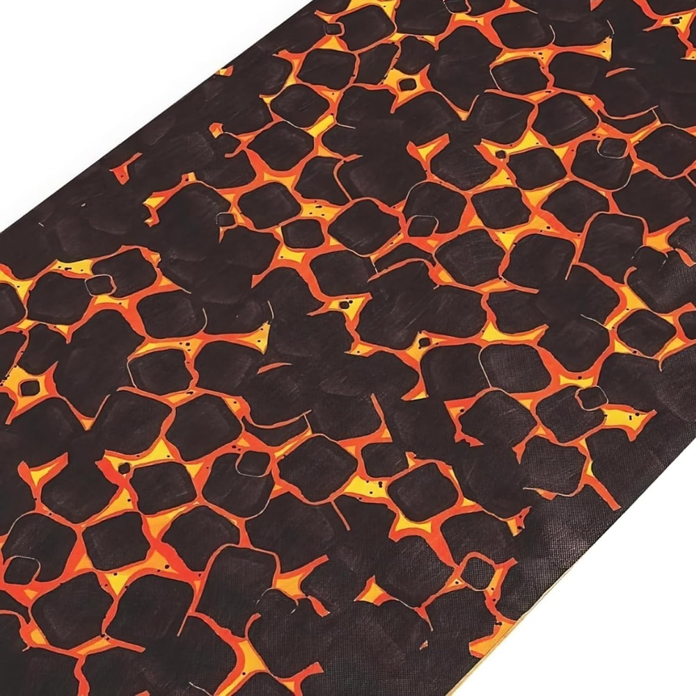 image:imageHot Coals Fire Walk Aisle Runner 10 feet Long Party Decor