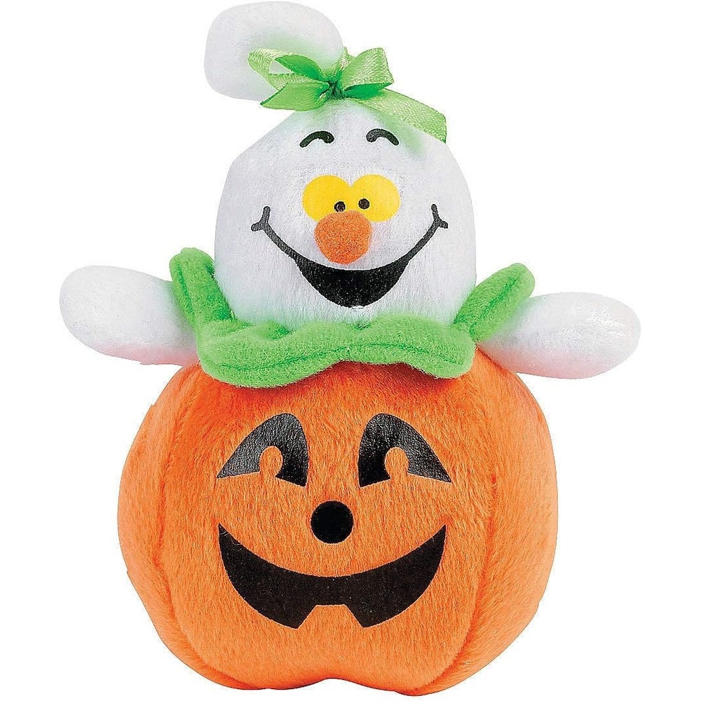 image:imagePlush Ghost in Jack O Lantern Toys 12 Pieces