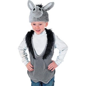 Fun Express Donkey Vest and Hat Costume for Kids – Halloween, Christmas Nativity Pageants