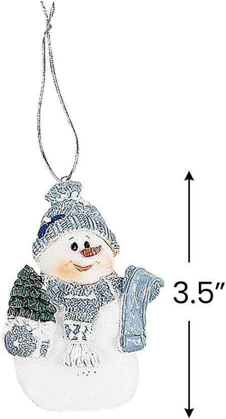 imageOriental Trading Company Dcoration de Nol en Forme de Bonhomme de Neige Bleu
