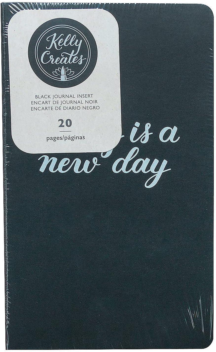 imageFun Express American Crafts Kelly Creates Insert de journal en papier noir Kits dartisanat 2 pices