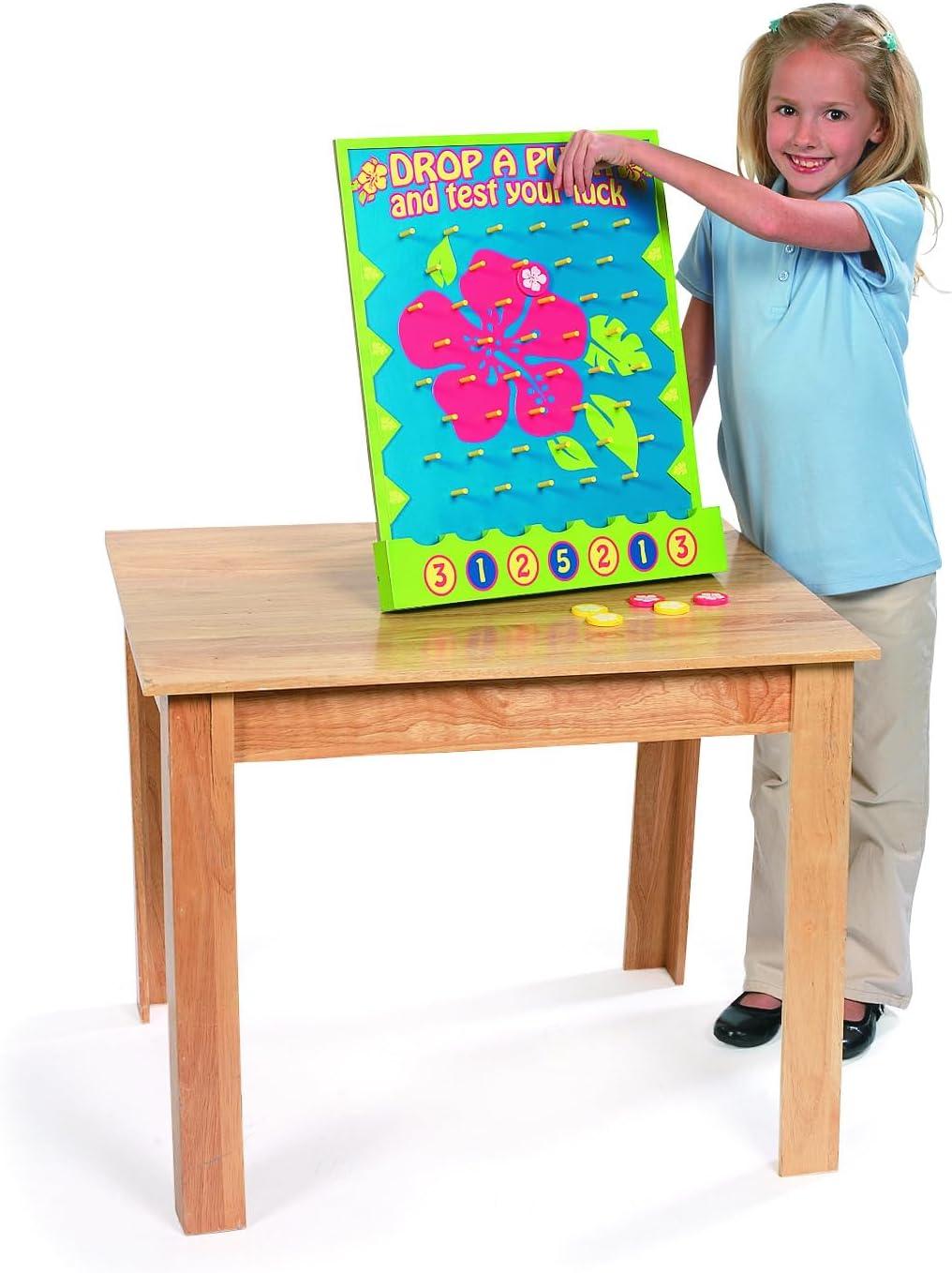 imageFun Express Island Hibiscus Disk Drop Game Idal pour une fte Luau 7 pices