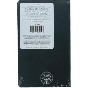 Fun Express American Crafts™ Kelly Creates Insert de journal en papier noir – Kits d&rsquo;artisanat – 2 pièces