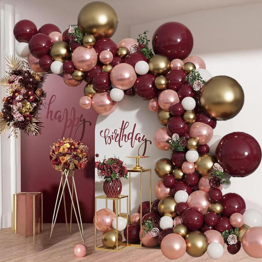 imageKit Arche Ballon Noir Or 115 Pices Noirs Dors Ballons Guirlande avec Ballons Confetti Dors Arche de Ballon pour Fte Prnatale Deco Anniversaire Baby Shower Mariage Diplm RamadanBourgogne